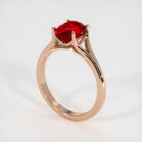 1.97 Ct. Ruby Ring, 14K Rose Gold 2