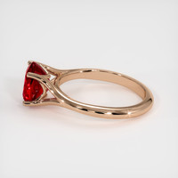 1.97 Ct. Ruby Ring, 14K Rose Gold 4