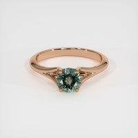 0.79 Ct. Sapphire Ring, 18K Rose Gold 1