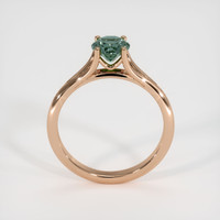 0.79 Ct. Sapphire Ring, 18K Rose Gold 3