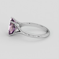 3.48 Ct. Bi Color Ametrine Ring, Silver 4