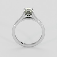 1.45 Ct. Green Tourmaline Ring, Silver 3