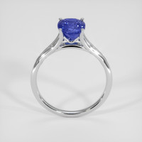 2.65 Ct. Blue Sapphire Ring, Silver 3