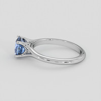 1.21 Ct. Blue Sapphire Ring, 10K White Gold 4