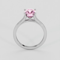 2.03 Ct. Pink Sapphire Ring, 10K White Gold 3