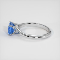 1.64 Ct. Blue Sapphire Ring, 10K White Gold 4