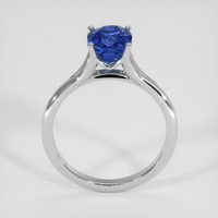 1.99 Ct. Blue Sapphire Ring, 14K White Gold 3