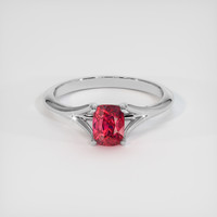 0.93 Ct. Gemstone Ring, 14K White Gold 1