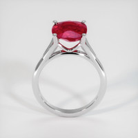 3.13 Ct. Ruby Ring, 14K White Gold 3