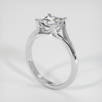 1.42 Ct. White Sapphire Ring, 14K White Gold 2
