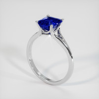 3.01 Ct. Sapphire Ring, 14K White Gold 2