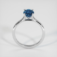 2.06 Ct. Sapphire Ring, 14K White Gold 3