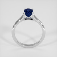 1.53 Ct. Blue Sapphire Ring, 14K White Gold 3