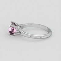 2.03 Ct. Pink Sapphire Ring, 14K White Gold 4