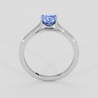 1.97 Ct. Blue Sapphire Ring, 14K White Gold 3