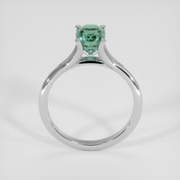 1.72 Ct. Bluish Green Sapphire Ring, 14K White Gold 3