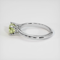 1.34 Ct. Sapphire Ring, 14K White Gold 4