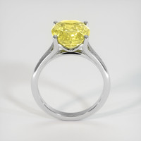 5.46 Ct. Yellow Sapphire Ring, 14K White Gold 3