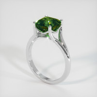 4.86 Ct. Bi Color Sapphire Ring, 18K White Gold 2