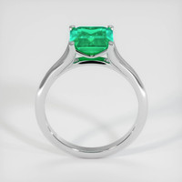 1.83 Ct. Emerald  Ring - 18K White Gold