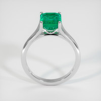 2.23 Ct. Emerald Ring, 18K White Gold 3