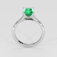 1.68 Ct. Emerald Ring, 18K White Gold 3