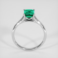 1.18 Ct. Emerald Ring, 18K White Gold 3