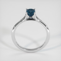 0.77 Ct. Gemstone Ring, 18K White Gold 3