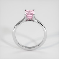 2.15 Ct. Pink Sapphire Ring, 18K White Gold 3