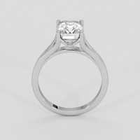3.01 Ct. White Sapphire Ring, 18K White Gold 3