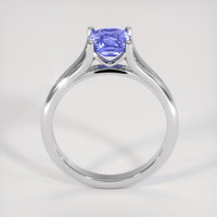 3.03 Ct. Violet Sapphire Ring, 18K White Gold 3