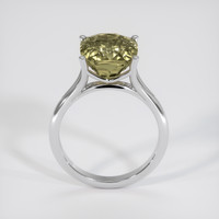 4.01 Ct. Bi Color Sapphire Ring, 18K White Gold 3