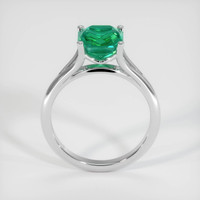 2.09 Ct. Emerald Ring, 18K White Gold 3