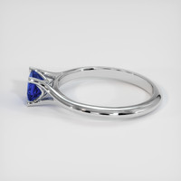 1.20 Ct. Sapphire Ring, 18K White Gold 4