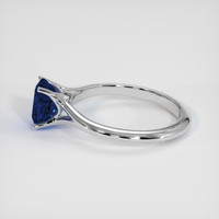 1.80 Ct. Sapphire Ring, 18K White Gold 4