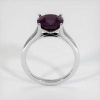 4.30 Ct. Sapphire Ring, 18K White Gold 3