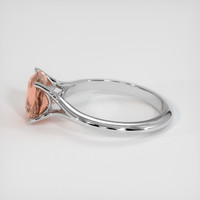 2.17 Ct. Sapphire Ring, 18K White Gold 4