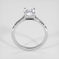 2.91 Ct. White Sapphire Ring, 18K White Gold 3