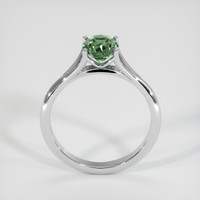 1.40 Ct. Green Sapphire Ring, 18K White Gold 3