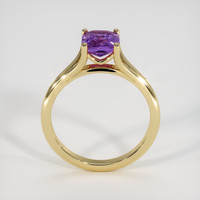 1.56 Ct. Bluish Purple Sapphire Ring, 10K Yellow Gold 3