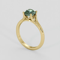 1.55 Ct. Bi Color Sapphire Ring, 10K Yellow Gold 2