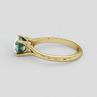 1.55 Ct. Bi Color Sapphire Ring, 10K Yellow Gold 4