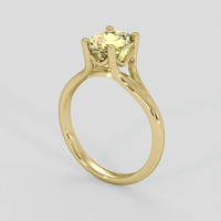 2.21 Ct. Yellow Sapphire Ring, 10K Yellow Gold 2