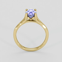 2.01 Ct. Violet Sapphire Ring, 10K Yellow Gold 3