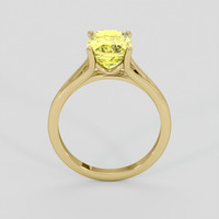 2.68 Ct. Yellow Sapphire Ring, 10K Yellow Gold 3