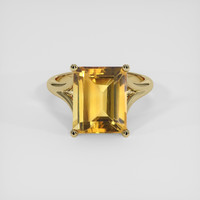 4.36 Ct. Gemstone Ring, 14K Yellow Gold 1