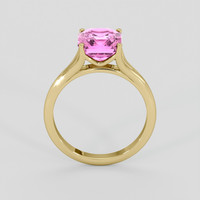 3.58 Ct. Pink Spinel Ring, 14K Yellow Gold 3