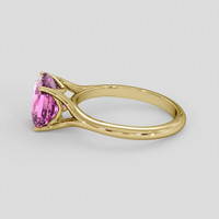 3.58 Ct. Pink Spinel Ring, 14K Yellow Gold 4
