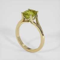 2.04 Ct. Alexandrite Ring, 14K Yellow Gold 2