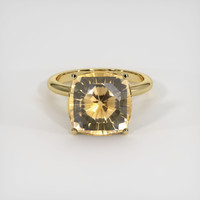 6.57 Ct. Gemstone Ring, 14K Yellow Gold 1